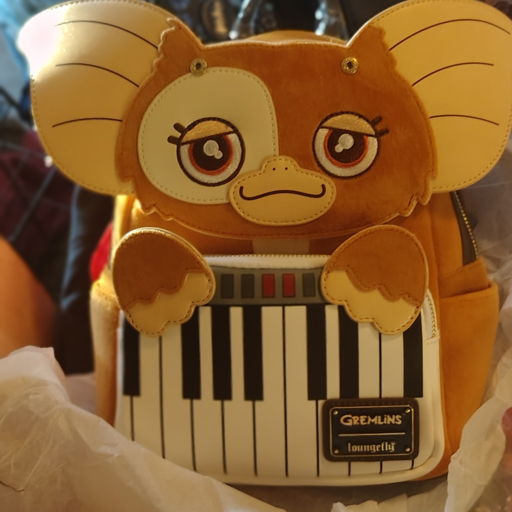 Gremlins Loungefly Backpack with Keyboard Design